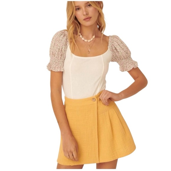 🌹PROMESA GRAND SLAM BUTTONED WRAP SKORT - Picture 1 of 7